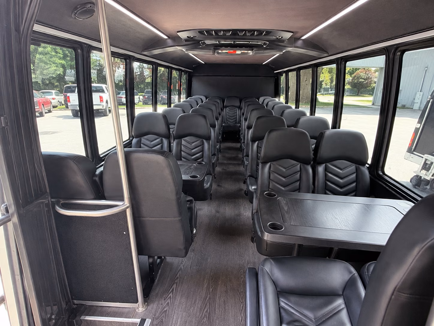 oceanside 20 passenger minibus interior