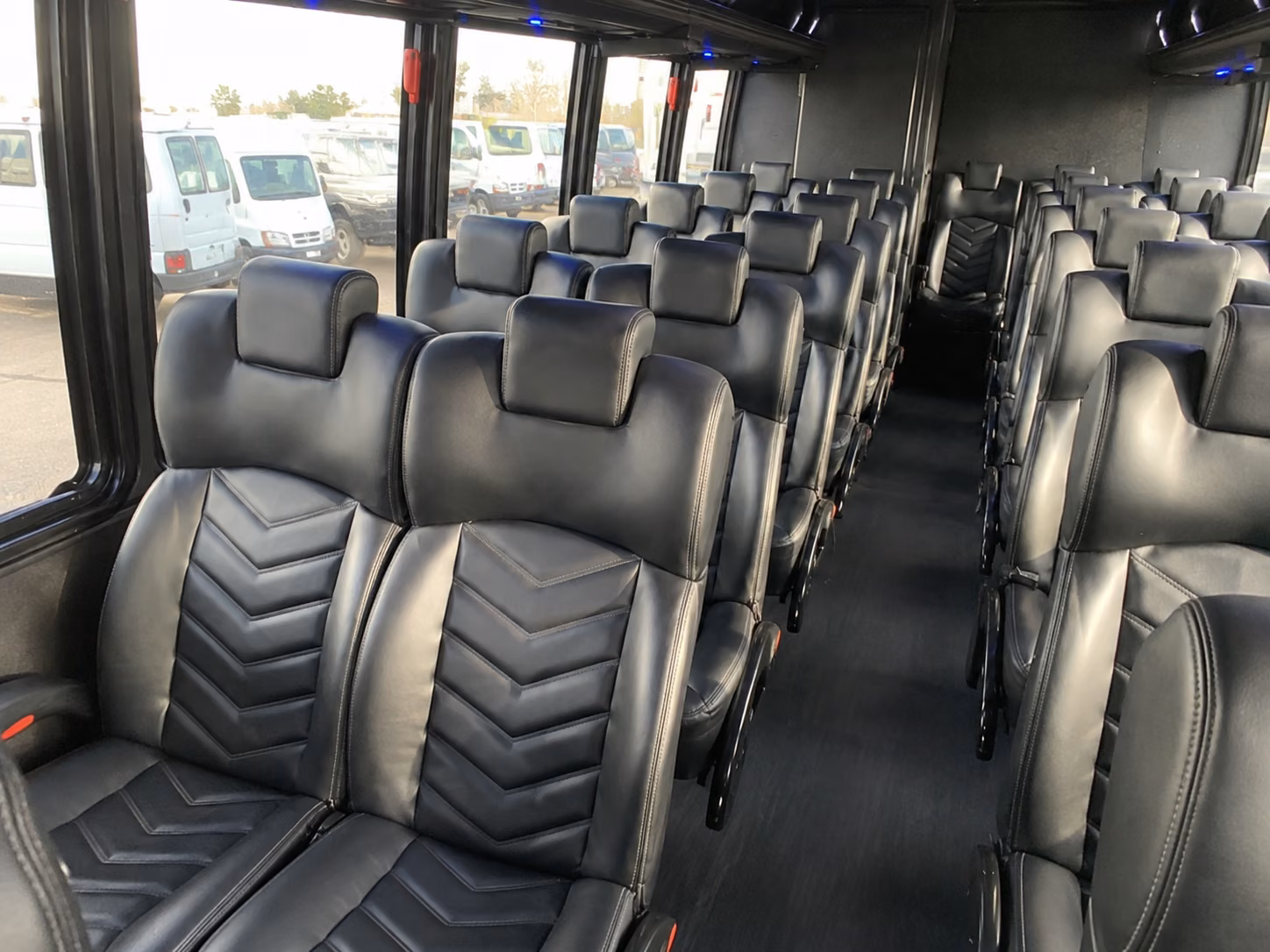 oceanside religious group transportation onboard seating